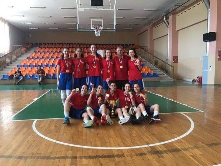 Математическата шампион на България по баскетбол